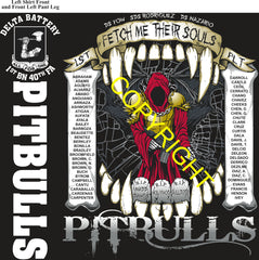 Platoon Items (direct-to-garment print) DELTA 1st 40th PITBULLS 1st PLATOON OCT 2025 PRE-ORDER GRADUATING 10-10-2025