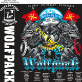 Platoon Items (direct-to-garment print) DELTA 1st 40th WOLFPACK 3rd PLATOON JULY 2025 GRADUATED 7-11-25