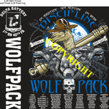 Platoon Items (direct-to-garment print) DELTA 1st 40th WOLFPACK 3rd PLATOON OCT 2024