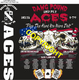 Platoon Items (direct-to-garment print) DELTA 1st 79th ACES 2nd PLATOON JAN 2026 PRE-ORDER GRADUATING 1-30-2026