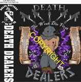 Platoon Items (direct-to-garment print) DELTA 1st 79th DEATH DEALERS 4th PLATOON AUG 2026 PRE-SALE GRADUATING 8-7-2026