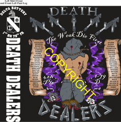 Platoon Items (direct-to-garment print) DELTA 1st 79th DEATH DEALERS 4th PLATOON AUG 2026 GRADUATED 8-7-2026
