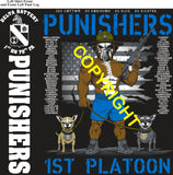 Platoon Items (direct-to-garment print) DELTA 1st 79th PUNISHERS 1st PLATOON MAY 2026 GRADUATED 5-15-2026
