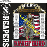 Platoon Items (direct-to-garment print) DELTA 1st 79th REAPERS 3rd PLATOON OCT 2024