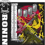 Platoon Items (direct-to-garment print) ECHO 1st 22nd RONIN 2nd PLATOON APR 2026 GRADUATED 4-10-2026