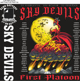 Platoon Items (direct-to-garment print) ECHO 1st 22nd SKY DEVILS 1st PLATOON SEPT 2025 GRADUATED 9-12-2025