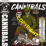 Platoon Items (direct-to-garment print) ECHO 1st 40th CANNIBALS 2nd PLATOON AUG 2026 PRE-SALE GRADUATING 8-14-2026