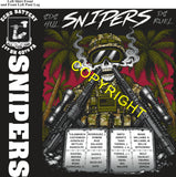 Platoon Items (direct-to-garment print) ECHO 1st 40th SNIPERS 4th PLATOON AUG 2026 GRADUATED 8-14-2026
