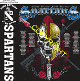 Platoon Items (direct-to-garment print) ECHO 1st 79th SPARTANS 3rd PLATOON AUG 2025 GRADUATED 8-29-2025