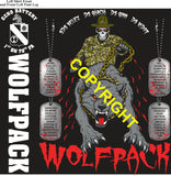 Platoon Items (direct-to-garment print) ECHO 1st 79th WOLFPACK 2nd PLATOON MAR 2026 GRADUATED 3-20-2026