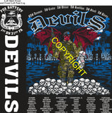 Platoon Items (direct-to-garment print) FOX 1st 31st DEVILS 2nd PLATOON NOV 2025 PRE-ORDER GRADUATING 11-26-2025