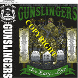 Platoon Items (direct-to-garment print) FOX 1st 31st GUNSLINGERS 4th PLATOON JUN 2025 GRADUATED 6-13-2025
