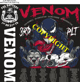 Platoon Items (direct-to-garment print) FOX 1st 31st VENOM 3rd PLATOON AUG 2024