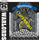 Platoon Items (direct-to-garment print) FOX 1st 31st WARLORDS 2nd PLATOON JUN 2025 GRADUATED 6-13-2025