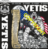 Platoon Items (direct-to-garment print) FOX 1st 31st YETIS 3rd PLATOON MAR 2026 PRE-SALE GRADUATING 3-27-2026