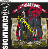 Platoon Items (direct-to-garment print) FOX 1st 40th COMMANDOS 1st PLATOON AUG 2026 PRE-SALE GRADUATING 8-7-2026
