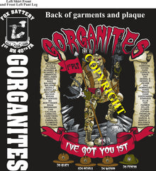 Platoon Items (direct-to-garment print) FOX 1st 40th GORGONITES 1st PLATOON JUN 2025 GRADUATED 6-27-25