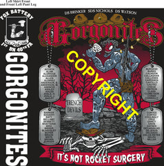 Platoon Items (direct-to-garment print) FOX 1st 40th GORGONITES 1st PLATOON JAN 2026 PRE-ORDER GRADUATING 1-23-2026