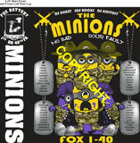 Platoon Items (direct-to-garment print) FOX 1st 40th MINIONS 2nd PLATOON MAY 2026 GRADUATED 5-8-2026