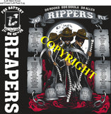 Platoon Items (direct-to-garment print) FOX 1st 40th REAPERS 2nd PLATOON OCT 2026 PRE-SALE GRADUATING 10-30-2026
