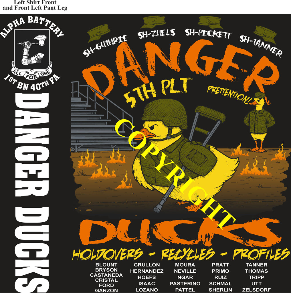 A 1st 40th DANGER DUCKS  MISC