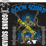 Platoon Items (direct-to-garment print) GOLF 1st 22nd GOONS SQUAD 1st PLATOON MAY 2025 GRADUATED 5-23-2025