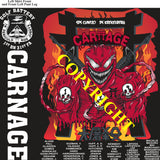 Platoon Items (direct-to-garment print) GOLF 1st 31st CARNAGE 2nd PLATOON MAY 2025 GRADUATED 5-9-2025