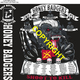 Platoon Items (direct-to-garment print) GOLF 1st 40th HONEY BADGERS 2nd PLATOON OCT 2025 GRADUATED 10-31-2025