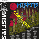 Platoon Items (direct-to-garment print) GOLF 1st 40th MISFITS 3rd PLATOON OCT 2025 GRADUATED 10-31-2025