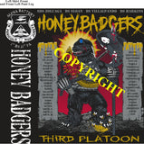 Platoon Items (2nd generation print) ALPHA 1st 31st HONEY BADGERS SEPT 2022