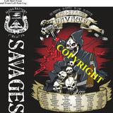 Platoon Items (2nd generation print) ALPHA 1st 31st SAVAGES DEC 2022