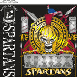 Platoon Shirts (2nd generation print) ALPHA 1st 40th SPARTANS OCT 2021