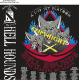 Platoon Shirts (2nd generation print) ALPHA 1st 19th HELL HOUNDS JAN 2020