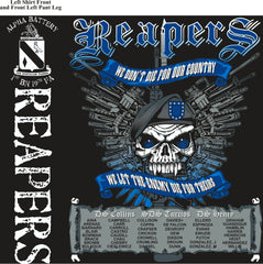 PLATOON SHIRTS (2nd generation print) ALPHA 1st 19th REAPERS JUNE 2017