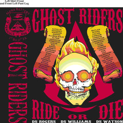 PLATOON SHIRTS (2nd generation print) ALPHA 1st 31st GHOST RIDERS MAY 2016