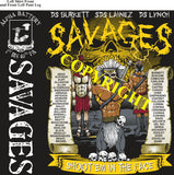 Platoon Shirts (2nd generation print) ALPHA 1st 40th SAVAGES SEPT 2019