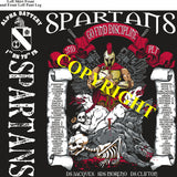 Platoon Shirts (2nd generation print) ALPHA 1st 79th SPARTANS OCT 2019