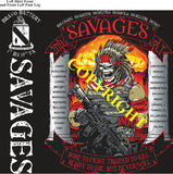 Platoon Items (2nd generation print) BRAVO 1st 19th SAVAGES JUNE 2022