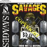 Platoon Items (2nd generation print) BRAVO 1st 19th SAVAGES SEPT 2022
