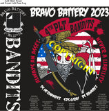 Platoon Items (2nd generation print) BRAVO 1st 22nd BANDITS 4th Platoon JAN 2023