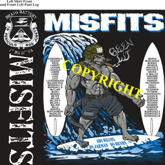 Platoon Items (2nd generation print) BRAVO 1st 31st MISFITS SEPT 2020