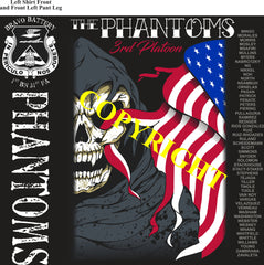 Platoon Items (2nd generation print) BRAVO 1st 31st PHANTOMS JULY 2022