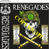 Platoon Shirts (2nd generation print) BRAVO 1st 31st RENEGADES MAY 2020