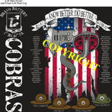Platoon Shirts (2nd generation print) BRAVO 1st 40th COBRAS AUG 2021