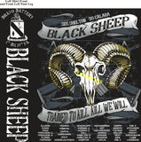 Platoon Shirts (2nd generation print) BRAVO 1st 19th BLACK SHEEP NOV 2018