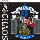 Platoon Shirts (2nd generation print) BRAVO 1st 19th CHAOS MAR 2019