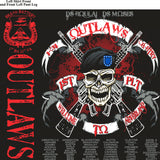 Platoon Shirts BRAVO 1st 31st OUTLAWS SEPT 2015