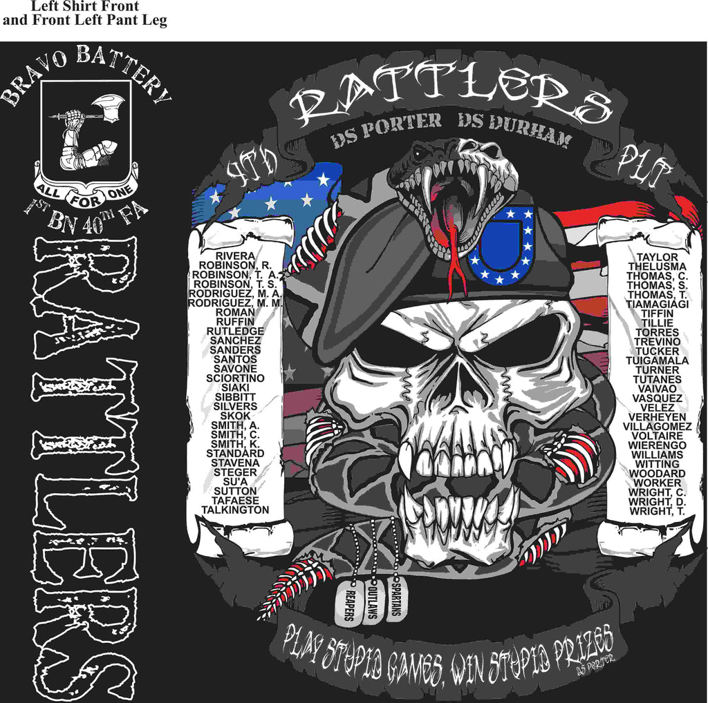 PLATOON SHIRTS (digital) BRAVO 1st 40th RATTLERS JAN 2016