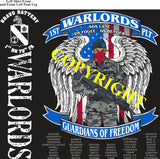 Platoon Shirts (2nd generation print) BRAVO 1st 79th WARLORDS FEB 2020