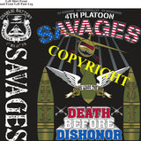 Platoon Shirts (2nd generation print) CHARLIE 1st 31st SAVAGES JAN 2021